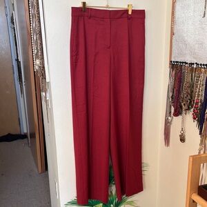 Ann Taylor Burgundy Women's Trousers
